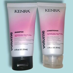 Kenra Volume Shampoo & Conditioner Travel Size Duo 1.7oz Each New